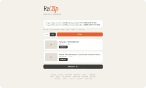 一个视频下载神器-reclip