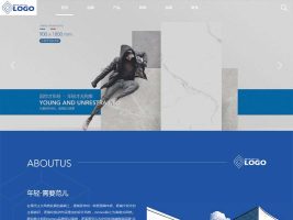 品牌建材瓷砖类pbootcms网站模板 HTML5高端瓷砖卫浴网站源码下载(自适应手机端)响应式