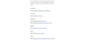 Guide world-收集世界各地游记散文