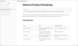 Markra-一个原生集成 AI 的所见即所得 Markdown 编辑器