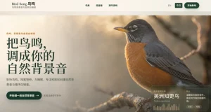 Bird Song 鸟鸣-专注于鸟鸣背景音与自然白噪音的在线网站