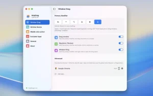 AnyDrag - macOS 窗口拖动增强工具