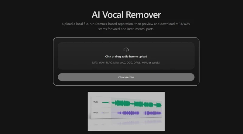 AI Vocal Remover