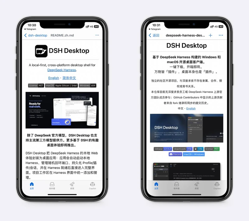 DeepSeek Harness开源客户端