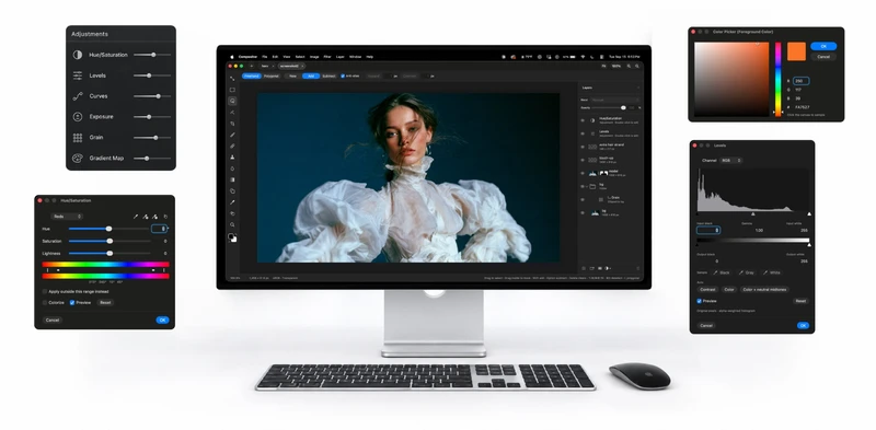 Compositor - 一个开源的 macOS 图片编辑器