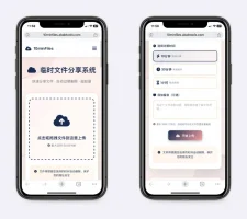 临时文件分享，到期自动删除