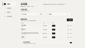 一个B站、油管的倍速插件