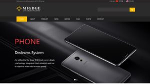 响应式中英文双语灯饰灯具外贸网站pbootcms模板 LED照明灯具网站源码下载