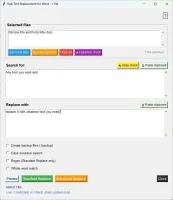 文档批量文本替换工具-Bulk Text Replacement for Word