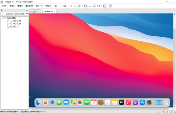 MacOS 11.7.3 vm虚拟机一键安装版