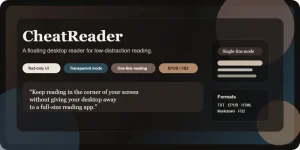 CheatReader桌面悬浮阅读器