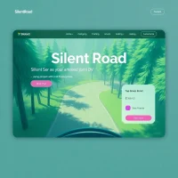SilentRoad-开车听白噪音，一个极简的驾驶模拟器