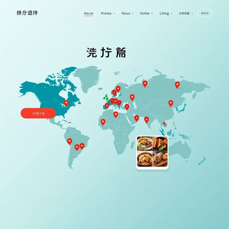 美食地图全球街头小吃
